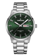 SPECTRA Analog  Watch - Green Silver