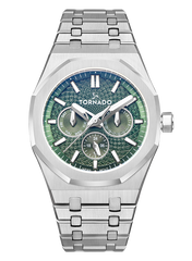 AURORA Multi Function Watch - Green Silver