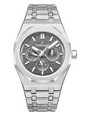 AURORA Multi Function Watch - Grey Silver