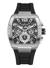 XENITH Multi Function Watch - Black Silver