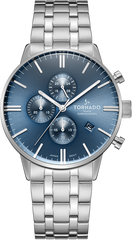 CLASSIC Chronograph Watch - Blue  Silver