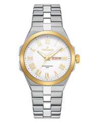 CLASSIC Analog Watch - White Silver