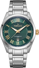 CLASSIC  Analog Watch - Green Gold Highlights