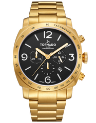 CLASSIC  Chronograph Watch - Black Gold