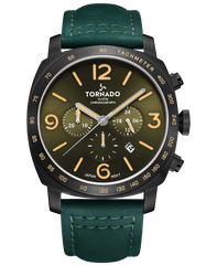 VINTAGE CLASSIC Chronograph Watch - Green Black
